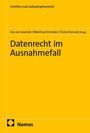 Schriften zum Katastrophenrecht. Datenrecht im Ausnahmefall. Herausgeber: Kai von Lewinski, Meinhard Schröder, Tristan Barczak. Nomos.