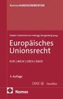 „Nomos Handkommentar, Europäisches Unionsrecht, 3. Auflage. EUV | AEUV | GRCh | EAGV“ steht auf einem roten Buchcover.