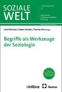 Titel: "Begriffe als Werkzeuge der Soziologie". Herausgeber: Jenni Brichzin, Fabian Anicker, Thomas Kern. Oben grün, unten weiß.