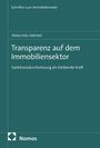 Niklas Felix Oehrlein: Transparenz auf dem Immobiliensektor, Buch
