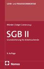 LEHR- und PRAXISKOMMENTAR, SGB II Grundsicherung für Arbeitsuchende, 9. Auflage, Nomos Verlag, roter Hintergrund.