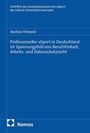 Oben steht: "Schriften des Kompetenzzentrums eSport der Leibniz Universität Hannover". Titel: "Professioneller eSport in Deutschland im Spannungsfeld von Berufsfreiheit, Arbeits- und Datenschutzrecht". Darunter: "Bastian Orlowski". Unten links ist ein Logo von "Nomos". Der Hintergrund ist blau.