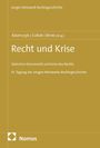 Recht und Krise, Buch