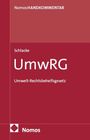 Nomos Handkommentar, Schlacke, UmwRG, Umwelt-Rechtsbehelfsgesetz, Nomos-Logo. Roter Hintergrund mit weißem Text.