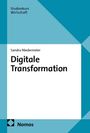 "Digitale Transformation" von Sandra Niedermeier. Studienkurs Wirtschaft. Schlichtes geometrisches Design in Blau.