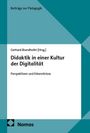 „Didaktik in einer Kultur der Digitalität“ von Gerhard Brandhofer, blaues geometrisches Design, Nomos-Verlagslogo.