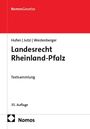 NomosGesetze. Hufen | Jutzi | Westenberger. Landesrecht Rheinland-Pfalz. Textsammlung. 35. Auflage. Nomos-Logo.