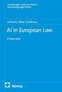 Luxemburger Juristische Studien. Herwig C.H. Hofmann [Hrsg.]. AI in European Law. A Deep View. Unten links Nomos Logo.