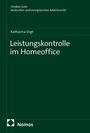 Vogt: Leistungskontrolle im Homeoffice, Buch