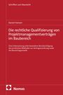 "Die rechtliche Qualifizierung von Projektmanagementverträgen im Baubereich" von Daniel Hansen. Roter Hintergrund.