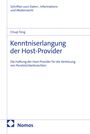 „Kenntniserlangung der Host-Provider“ von Chuqi Feng. Thema: Haftung bei Persönlichkeitsrechten. Nomos-Logo unten.