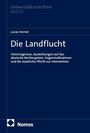 "Die Landflucht" von Lucas Horner, über Auswirkungen auf das deutsche Rechtssystem. Blaues Cover, Nomos-Logo unten links.
