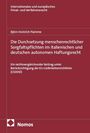 Text: “Internacionales und europäisches Privat- und Verfahrensrecht. Björn Heinrich Flamme. Die Durchsetzung menschenrechtlicher Sorgfaltspflichten im italienischen und deutschen autonomen Haftungsrecht. Ein rechtsvergleichender Beitrag unter Berücksichtigung der EU-Lieferkettenrichtlinie (CSDDD).”
Unten Logo und Name: “Nomos”. Cover in dunklem Rot.