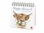 : Hannah Dale: Happy Animals Premium-Postkartenkalender 2025, KAL