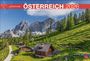 : Österreich Globetrotter Kalender 2026 - Von weiter Bergwelt und klaren Seen, KAL