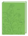 Kalenderbuch A6 grün 2027, Buch
