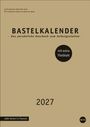 Premium-Bastelkalender gold A4 2027, KAL