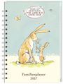 Weißt du eigentlich, wie lieb ich dich hab? Familienplaner-Buch A5 2027, KAL