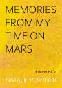 Natalie Portner: Memories from my time on Mars, Buch