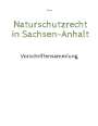 Thorsten Franz: Naturschutzrecht in Sachsen-Anhalt, Buch