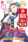 Satoru Yamaguchi: Doppelpack: My Next Life as a Villainess - Wie überlebe ich in einem Dating-Game? 1-2, Buch