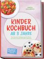 "KINDER KOCHBUCH AB 3 JAHRE", darunter Gnocchi und Eule aus Essen.
