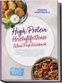 "High Protein Heißluftfritteuse Meal Prep Kochbuch" von Henrike Kastenholz. Zwei Gerichte in runden Schalen.
