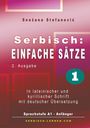 Snezana Stefanovic: Serbisch: Einfache Sätze 1, Buch