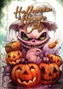 Monsoon Publishing: Halloween Horror Cats Coloring Book for Adults, Buch