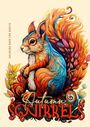 Monsoon Publishing: Autumn Squirells Coloring Book for Adults, Buch