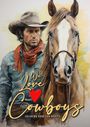 Monsoon Publishing: We love Cowboys Coloring Book for Adults, Buch