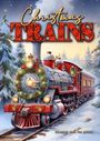 Monsoon Publishing: Christmas Trains Coloring Book for Adults, Buch