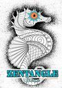 Monsoon Publishing: Zentangle Animals Coloring Book for Adults, Buch