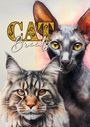 Monsoon Publishing: Cat Breeds Coloring Book for Adults, Buch
