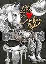 Monsoon Publishing: We love Cowboy Style Coloring Book for Adults, Buch