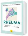 "RHEUMA" in großen Buchstaben, Autoren: Martina Janning, Prof. Dr. med. Gabriela Riemekasten, Illustration von Händen. GU-Logo.