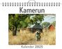 Emilia Scholz: Kamerun - (Wandkalender 2025, Kalender DIN A4 quer, Monatskalender im Querformat mit Kalendarium, das perfekte Geschenk), KAL