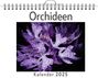 Alice Fischer: Orchideen - (Wandkalender 2025, Kalender DIN A4 quer, Monatskalender im Querformat mit Kalendarium, das perfekte Geschenk), KAL