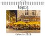 Luisa Schröder: Leipzig - (Wandkalender 2025, Kalender DIN A4 quer, Monatskalender im Querformat mit Kalendarium, das perfekte Geschenk), KAL