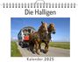 Lena Krüger: Die Halligen - (Wandkalender 2025, Kalender DIN A4 quer, Monatskalender im Querformat mit Kalendarium, das perfekte Geschenk), KAL