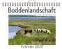 Florian Keller: Boddenlandschaft - (Wandkalender 2025, Kalender DIN A4 quer, Monatskalender im Querformat mit Kalendarium, das perfekte Geschenk), KAL