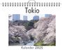 Samuel Müller: Tokio - (Wandkalender 2025, Kalender DIN A4 quer, Monatskalender im Querformat mit Kalendarium, das perfekte Geschenk), KAL