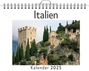 Elias Münch: Italien - (Wandkalender 2025, Kalender DIN A4 quer, Monatskalender im Querformat mit Kalendarium, das perfekte Geschenk), KAL