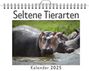 Luisa Schubert: Seltene Tierarten - (Wandkalender 2025, Kalender DIN A4 quer, Monatskalender im Querformat mit Kalendarium, das perfekte Geschenk), KAL