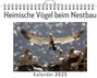 Emma Werner: Heimische Vögel beim Nestbau, KAL