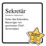 Linus Fischer: Sekretär, Buch