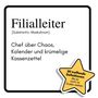 Tim Müller: Filialleiter, Buch