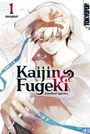 Text: "Kaijin Fugeki: Kindled Spirits", "1", "OH! GREAT", "TOKYOPOP".  
Illustration: Junge Person mit weißem Haar und offenem Hemd.