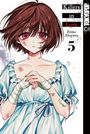 "Killers in Love", Enma Akiyama, Band 5. Ein Mädchen mit braunen Haaren, Bandagen und nachdenklichem Ausdruck.