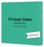 "Christoph Sieber, Optimismut, Mit Christoph Sieber." Grünes Cover, Banner mit "Cover folgt".